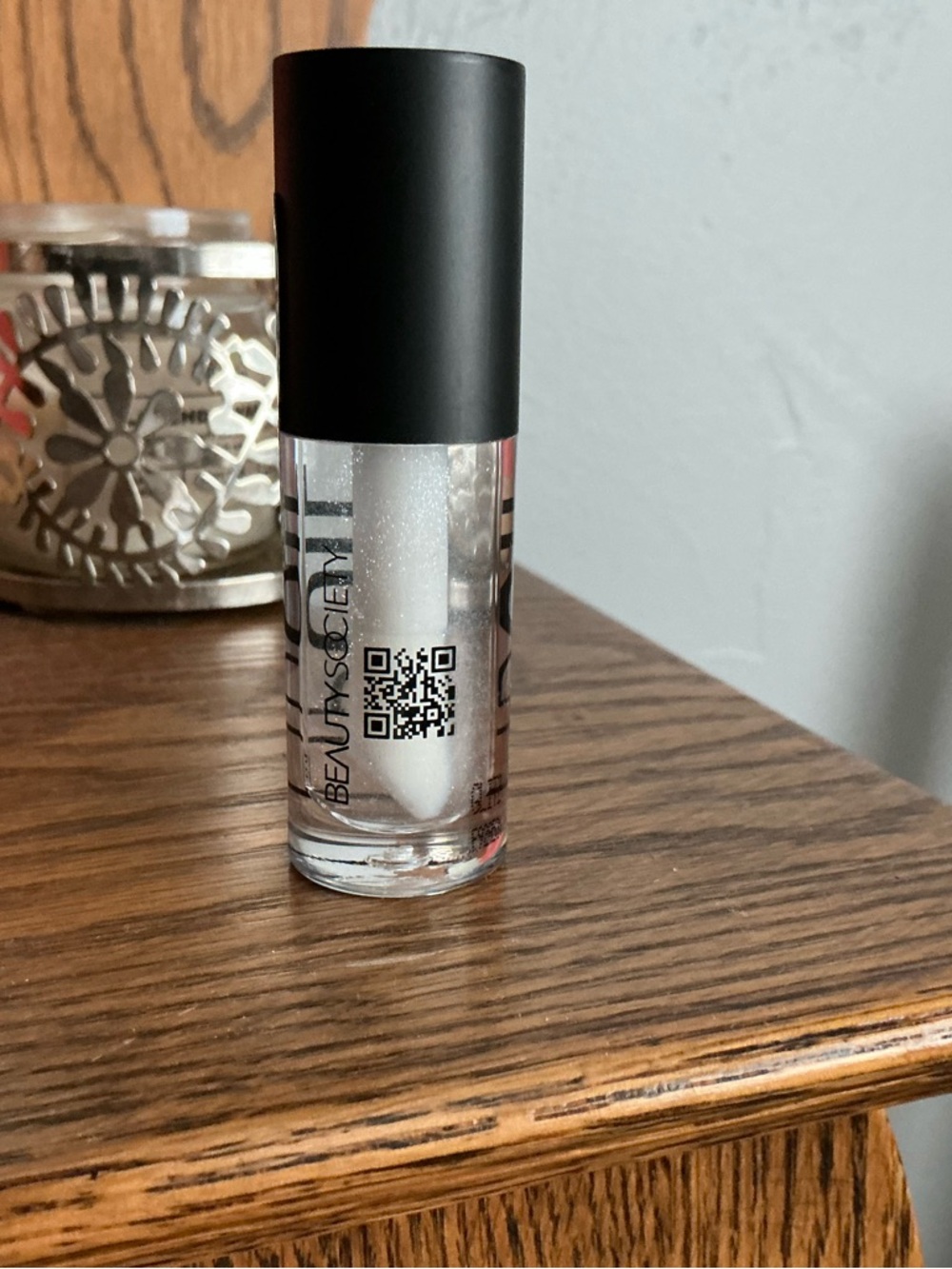 Beauty Society - Glitz Clear Shimmer Lip Oil, new/sealed